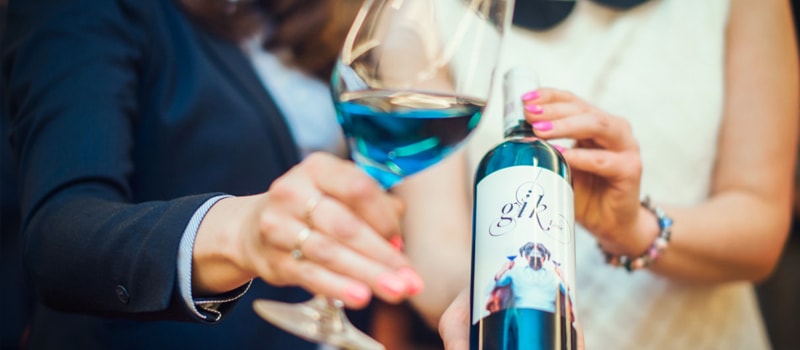 Gik Blue Wine