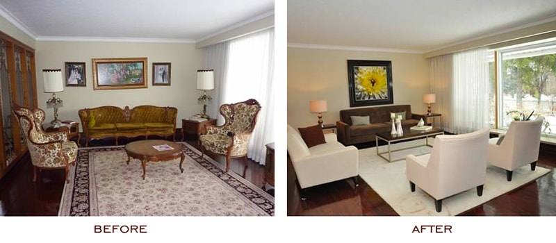 Property Staging Before and After